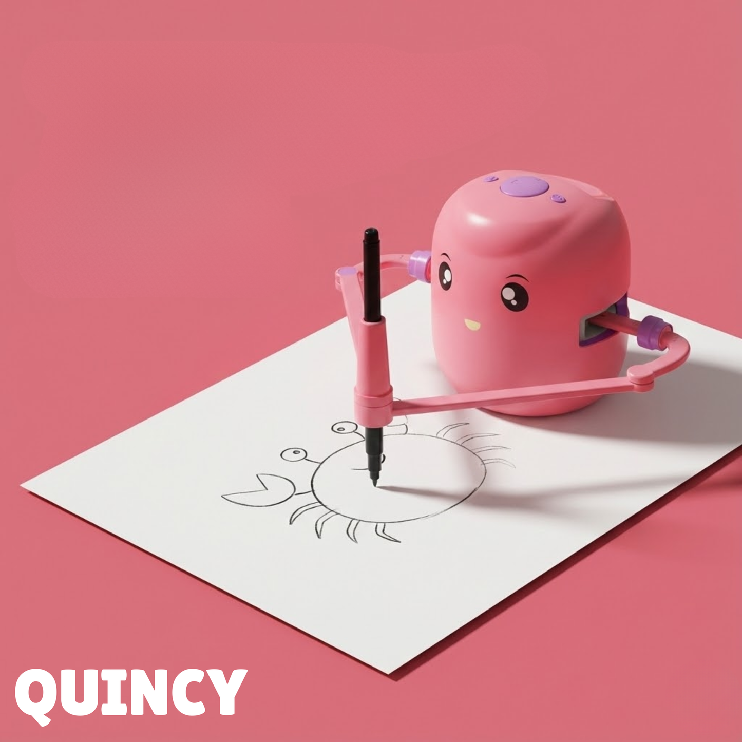 Robot Quincy - Fini les tablettes, place à la créativité